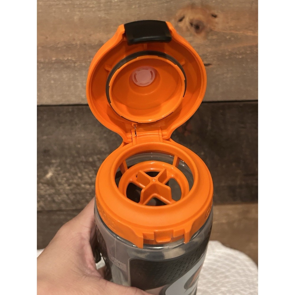 Gatorade Bottle Black GX Hydration System Non-Slip 30oz 887mL Squeeze Sports - Picture 5 of 6